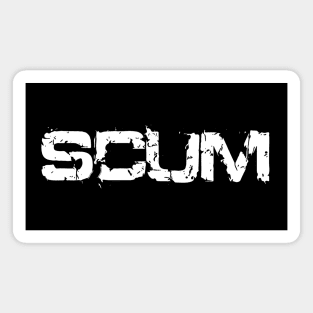 SCUM Funny Cool Text Word I Magnet